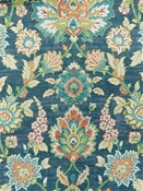 Diva 54 Sapphire Floral Covington Fabric